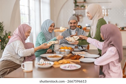 muslim big family sharing traditional 260nw 2667596613
